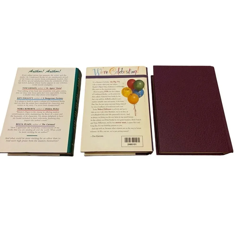 Lot Of 3 Readers Digest Hardcover Book Vintage 1995 1996